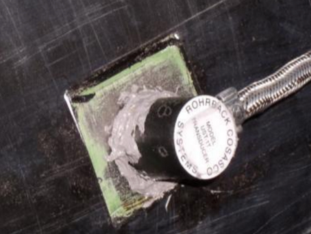 Study with a corrosion monitoring system
