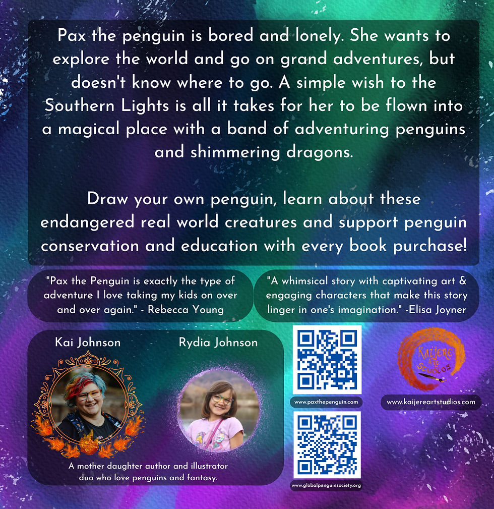 Thumbnail: Aurora: A Pax the Penguin Adventure Paperback Picture Book