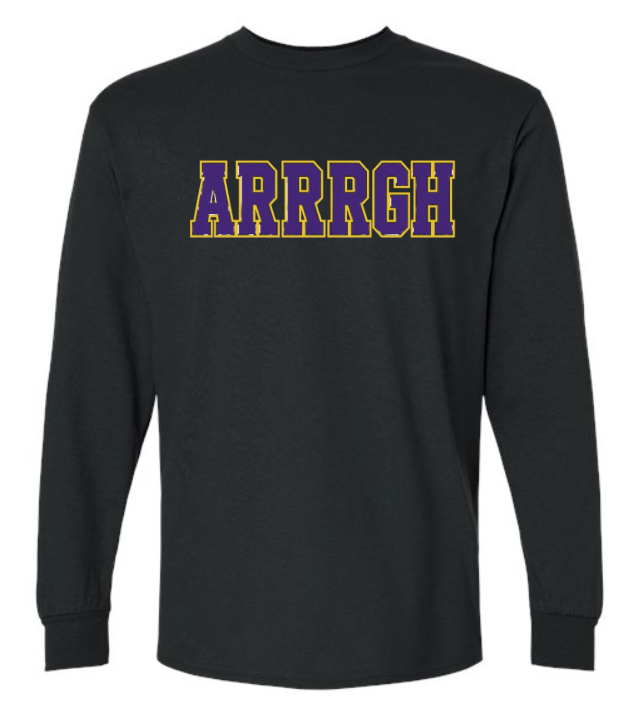 Alburnett ARRGH Design Gildan Long Sleeve Tee