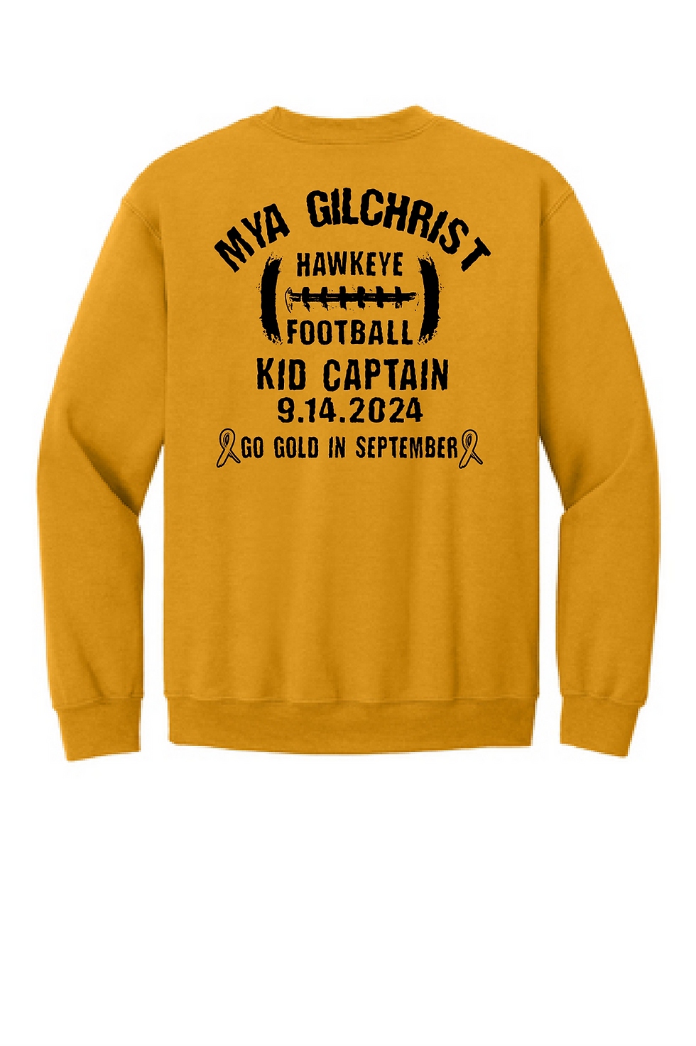 Thumbnail: Gold Out Gildan Long Sleeve Shirt