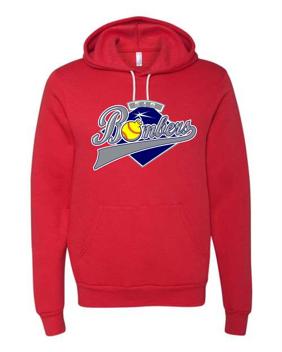 Thumbnail: Bombers FAN Hooded Sweatshirt (Navy/Red)