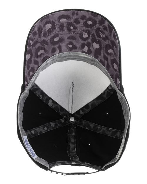 Thumbnail: Alburnett Brody Design Infinity Her Leopard Print Hat