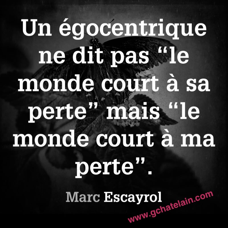 Egocentrisme et management