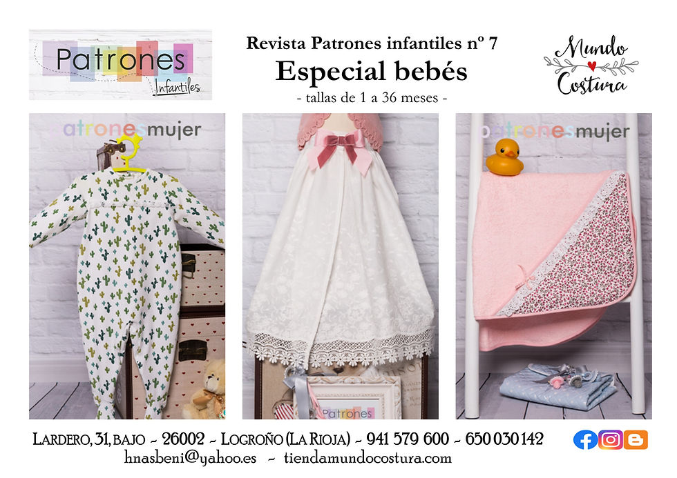 Miniatura: Revista "Patrones Infantiles nº 7"