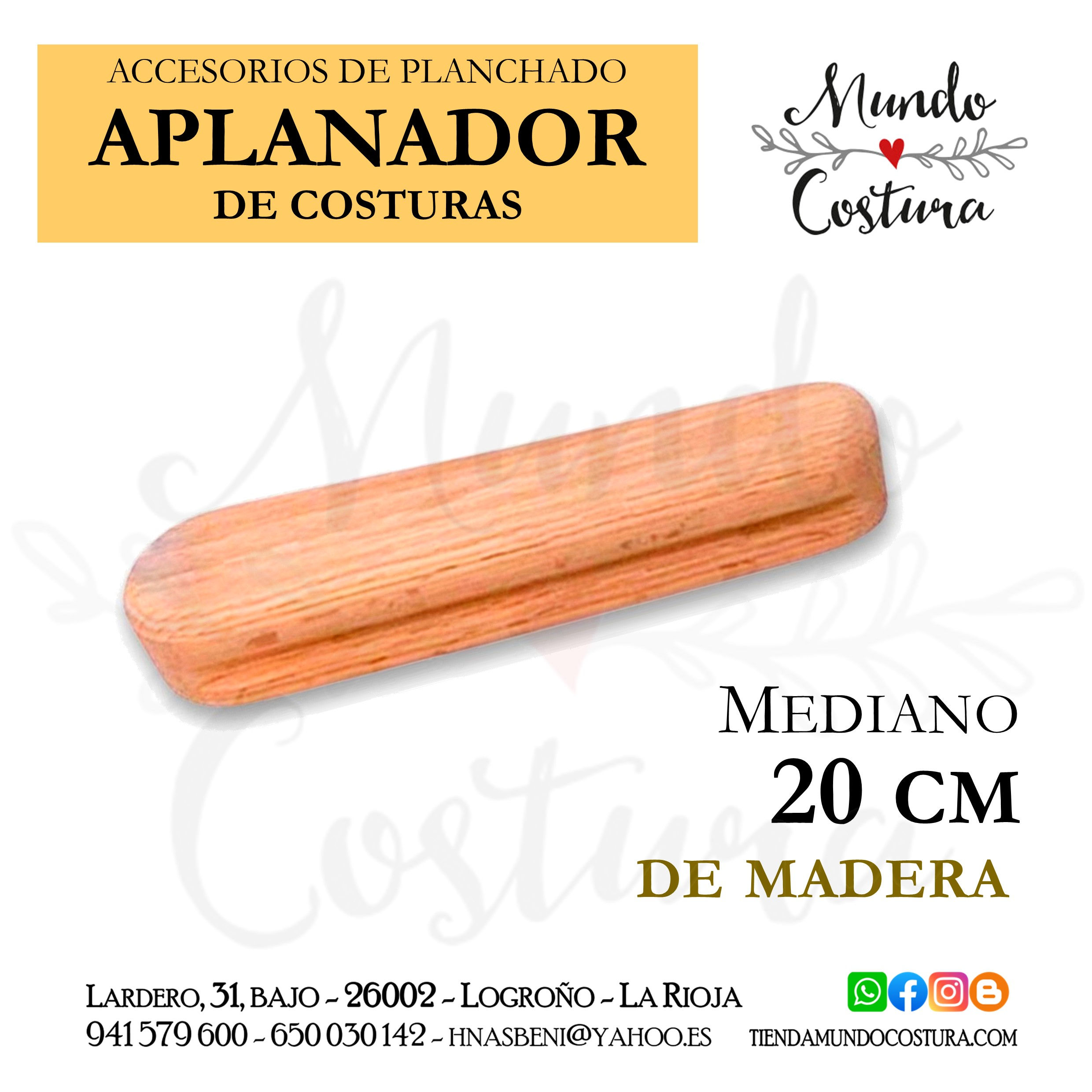 Aplanador costuras - M