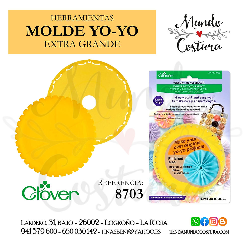 Miniatura: Molde para hacer yo-yo - Círculo