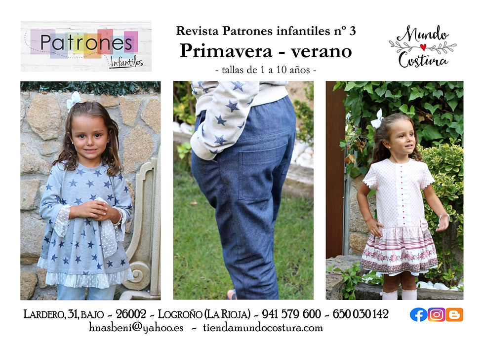 Miniatura: Revista "Patrones Infantiles nº 3" - agotada