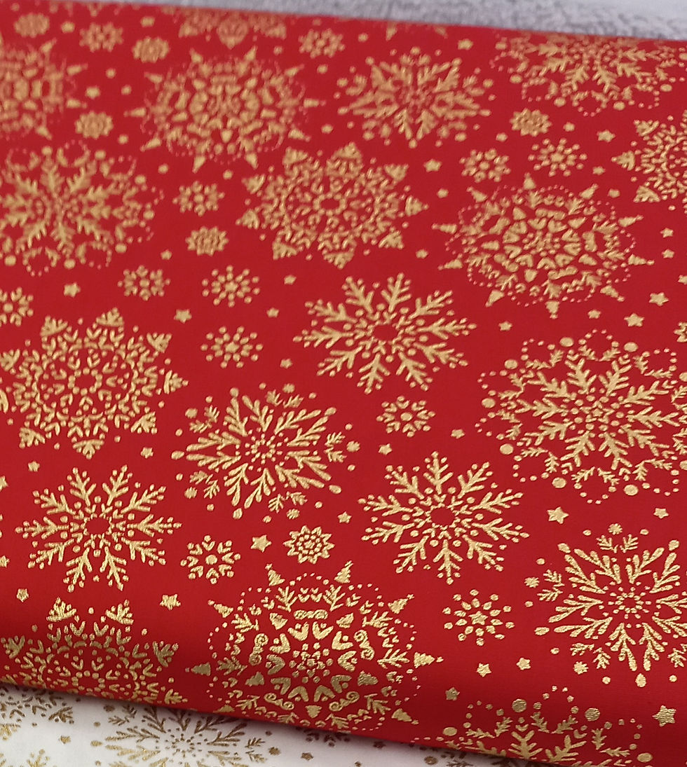 Miniatura: Popelín Navidad - Mandala
