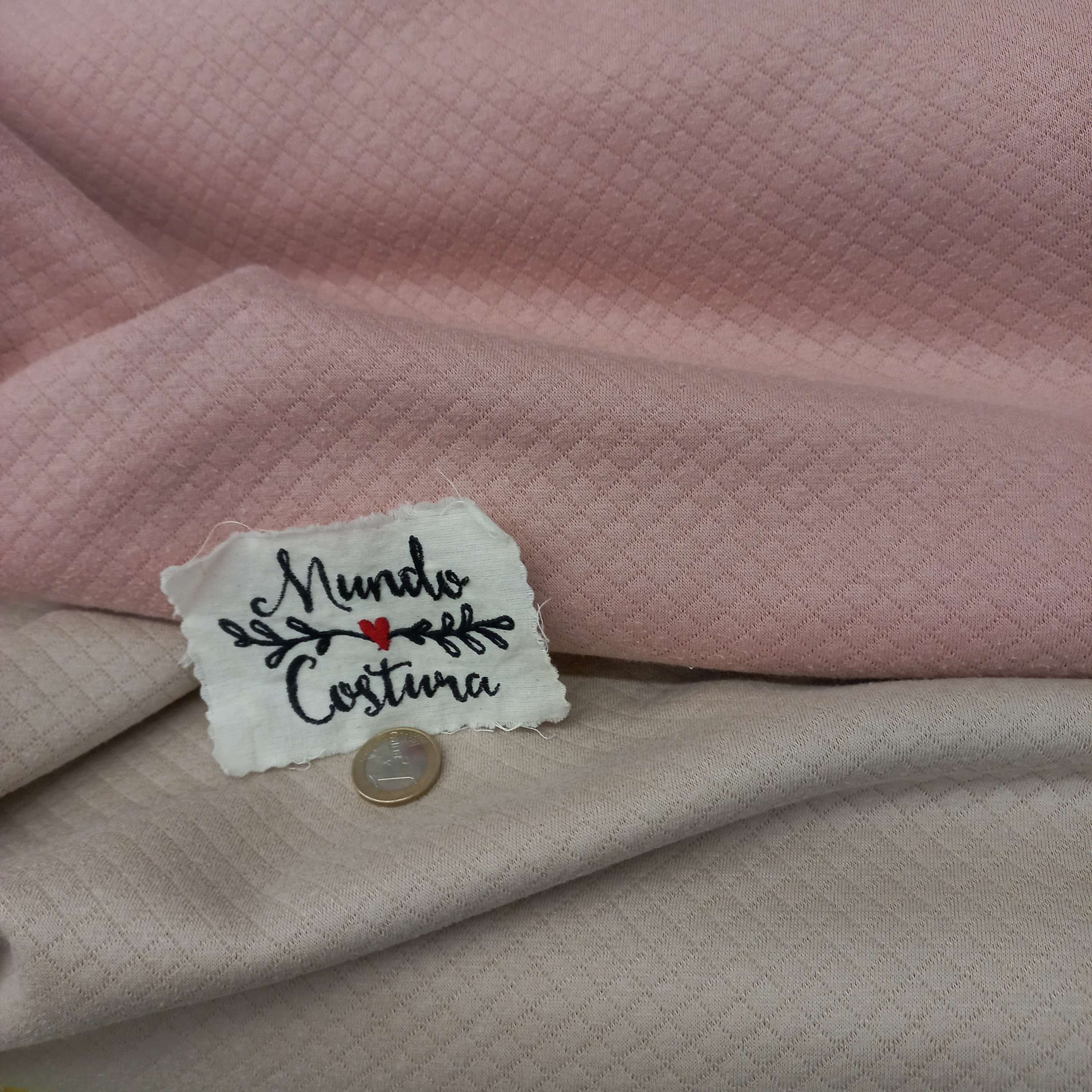 Punto acolchado doble cara