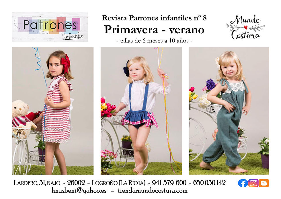 Miniatura: Revista "Patrones Infantiles nº 6"