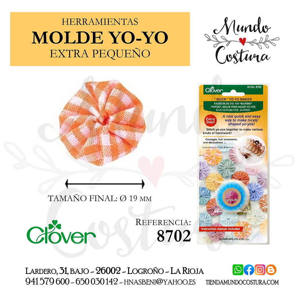 Miniatura: Molde para hacer yo-yo - Círculo
