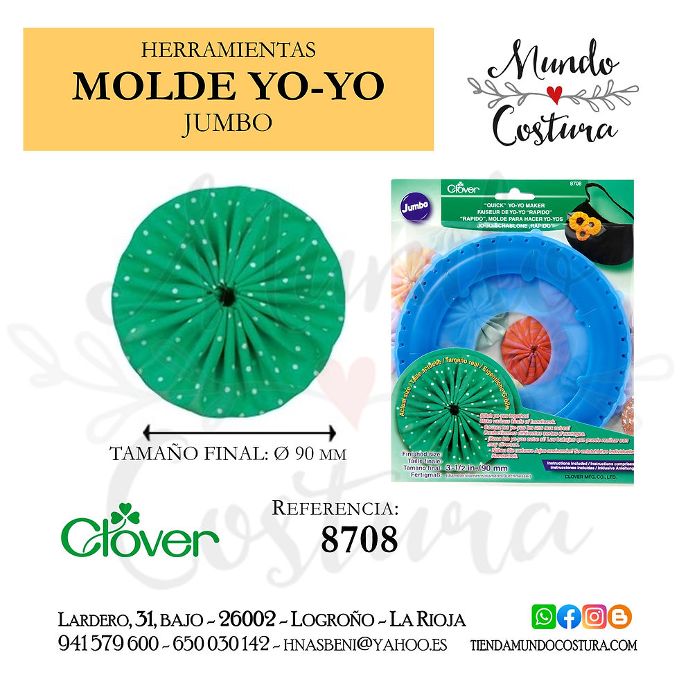 Miniatura: Molde para hacer yo-yo - Círculo