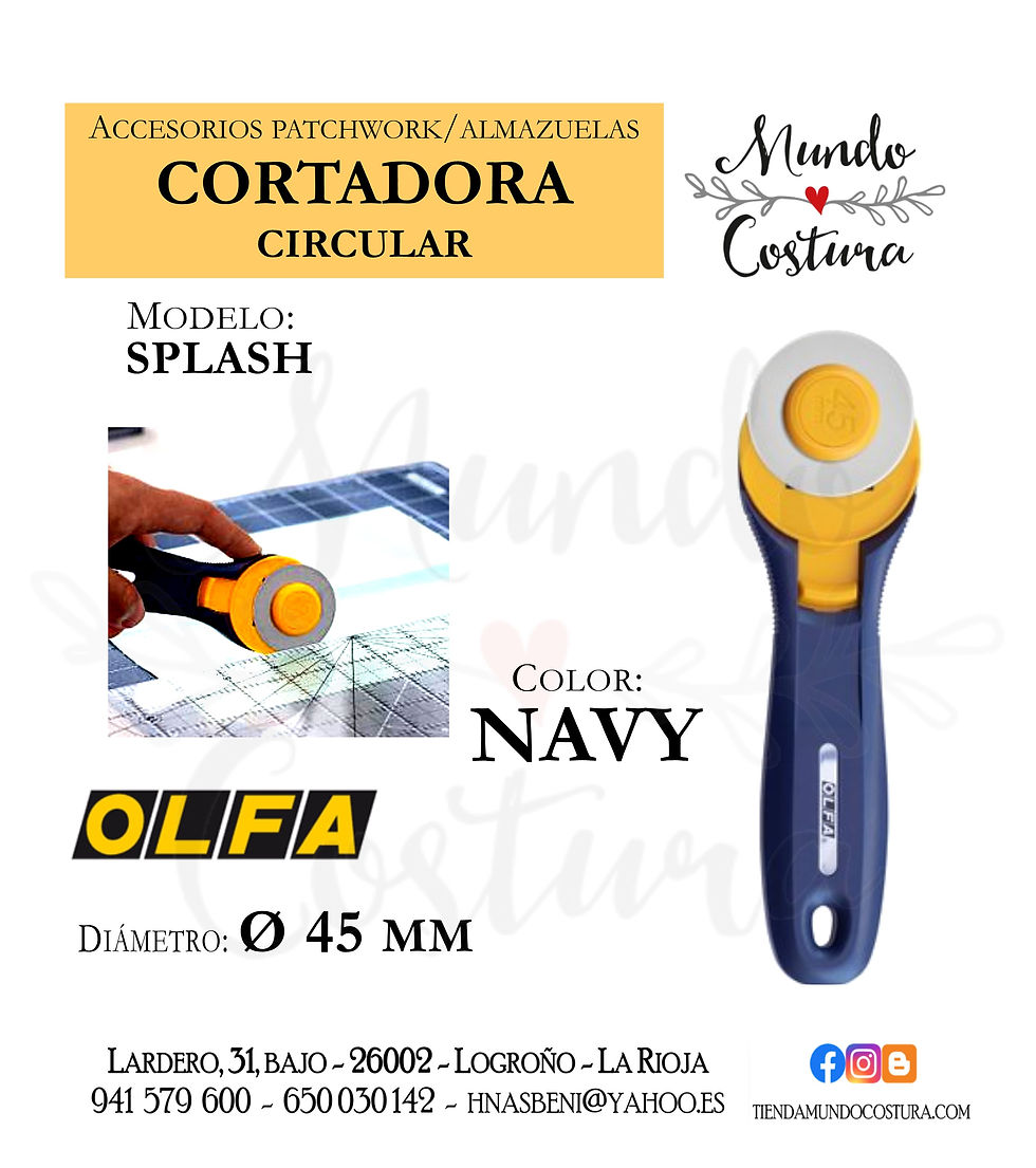 Miniatura: Cuchilla circular OLFA RTY-2/C (Ø 45mm)