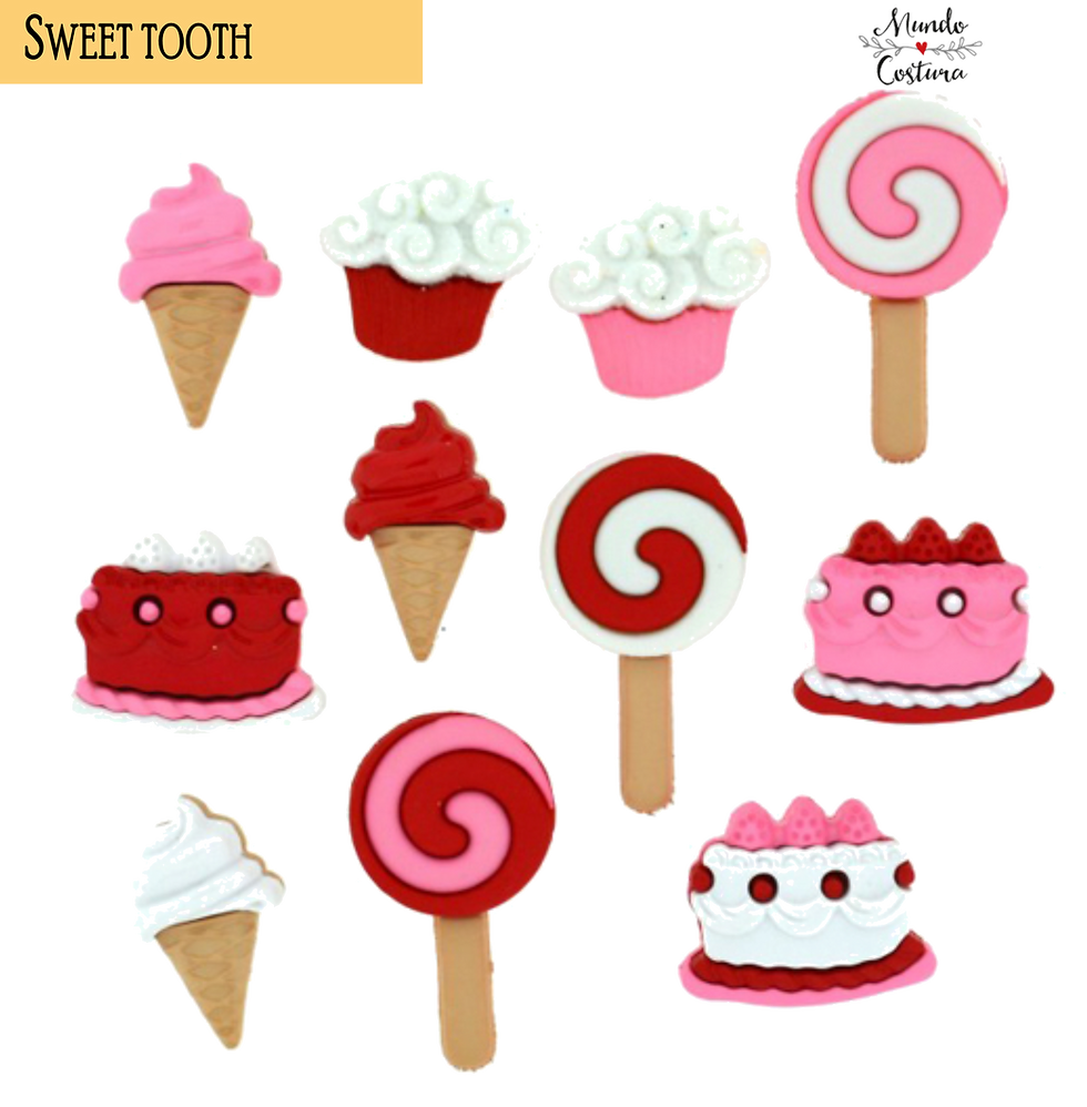 Miniatura: Botones decorativos - comida
