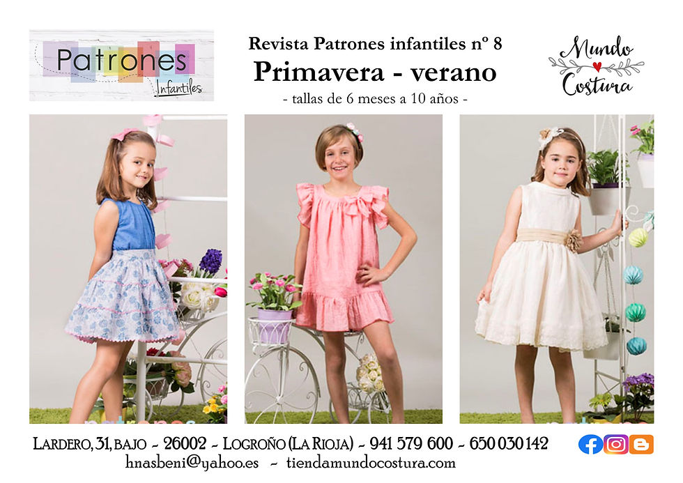 Miniatura: Revista "Patrones Infantiles nº 6"