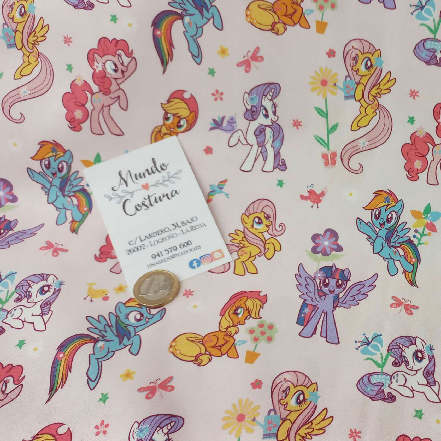 Popelín "My litlle Pony"