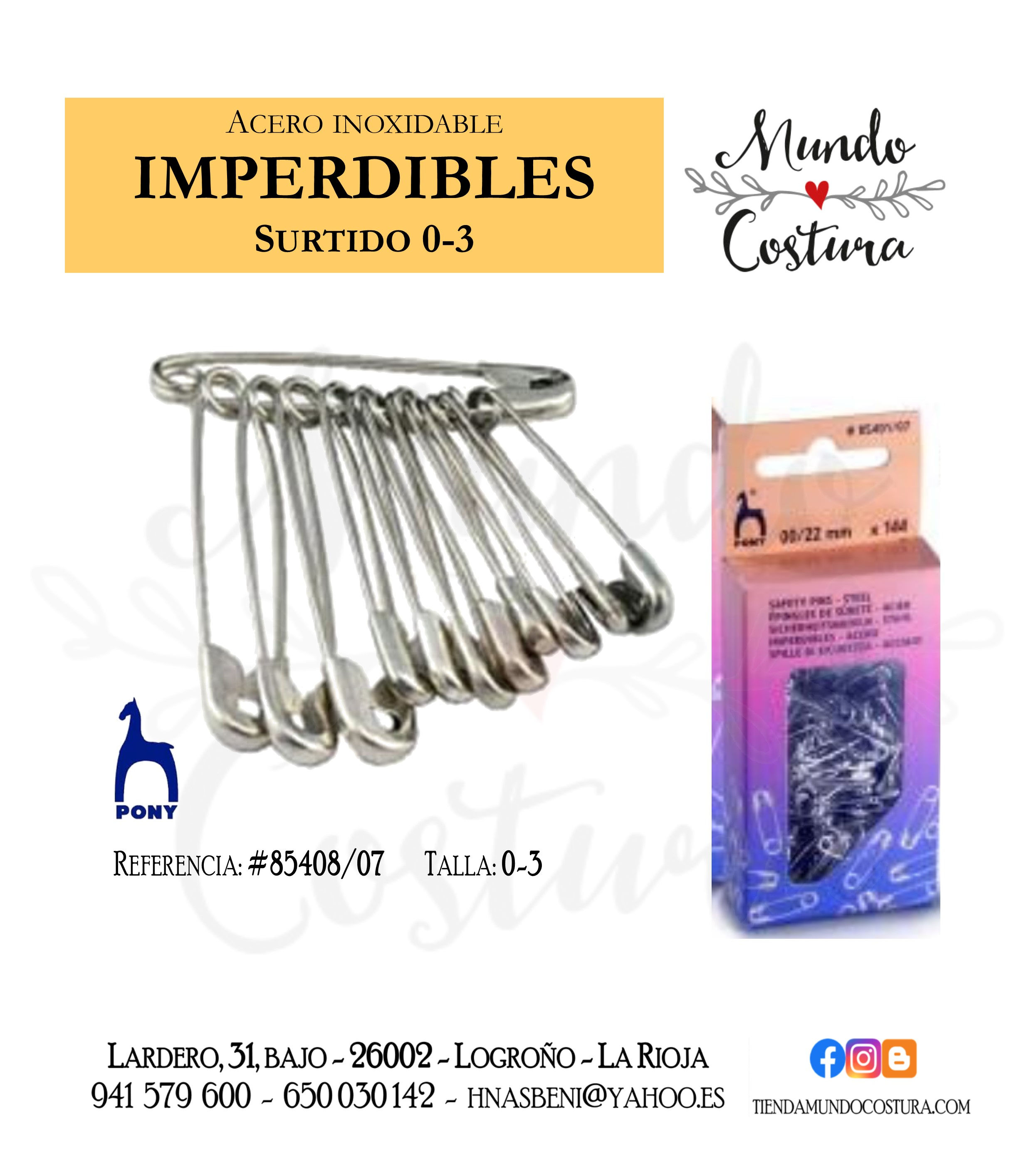 Imperdibles de seguridad