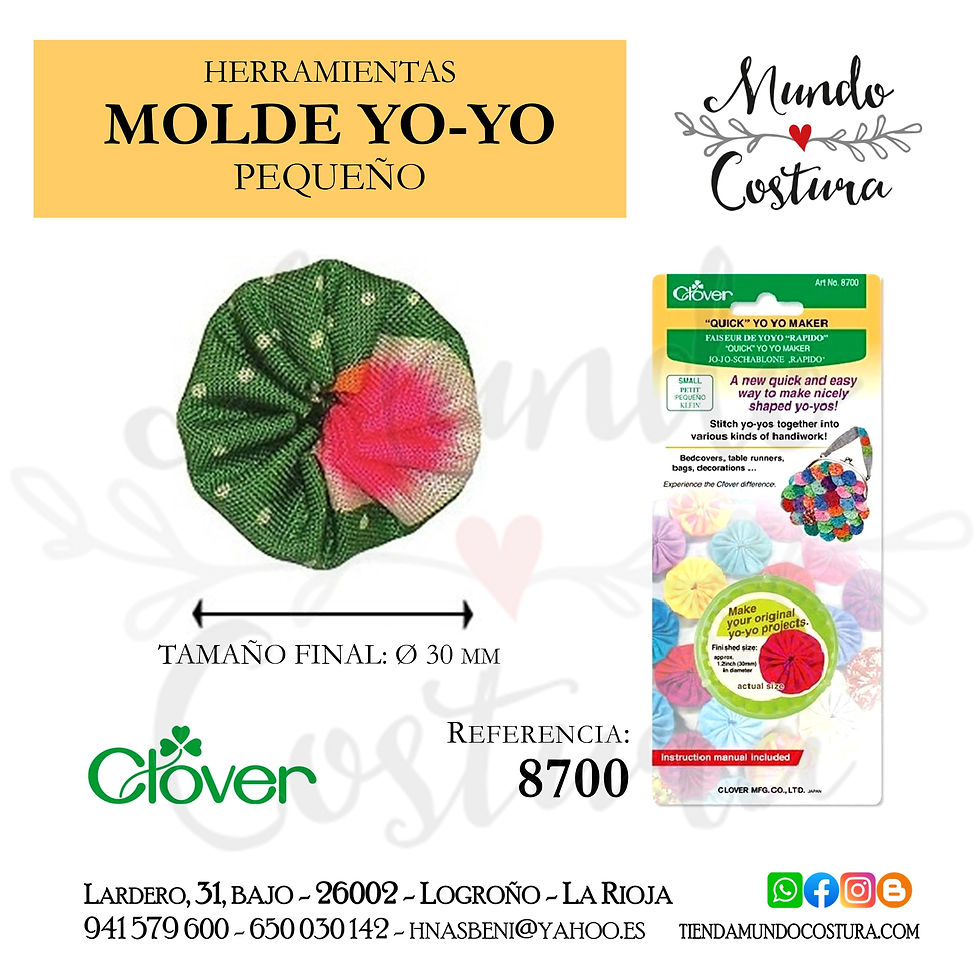Miniatura: Molde para hacer yo-yo - Círculo