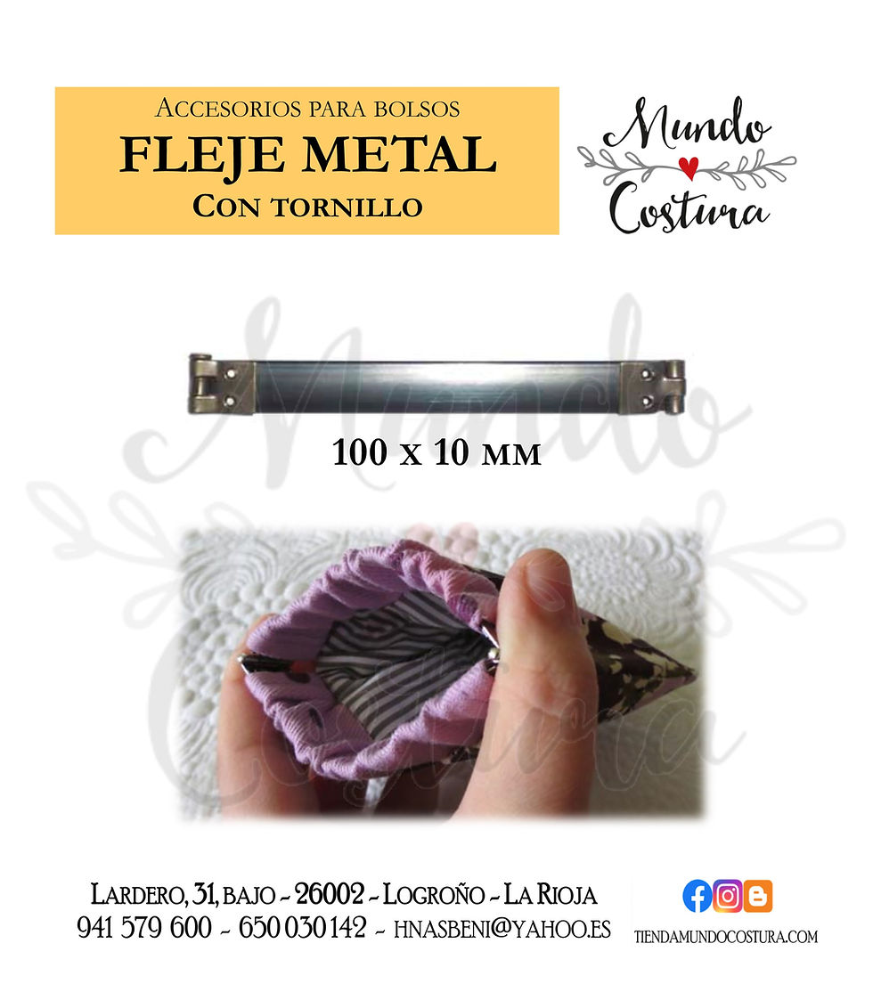 Miniatura: Cierre fleje para monedero