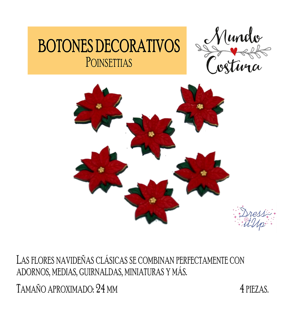 Miniatura: Botones decorativos - Navidad 2