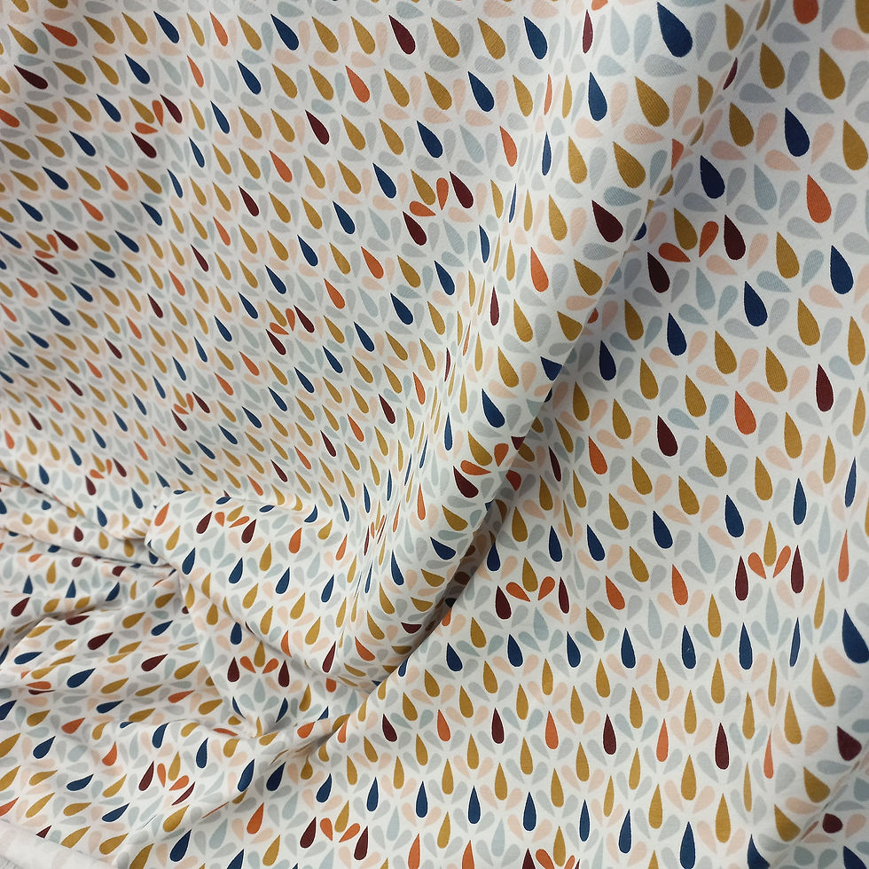 Miniatura: Punto camiseta - Gotas