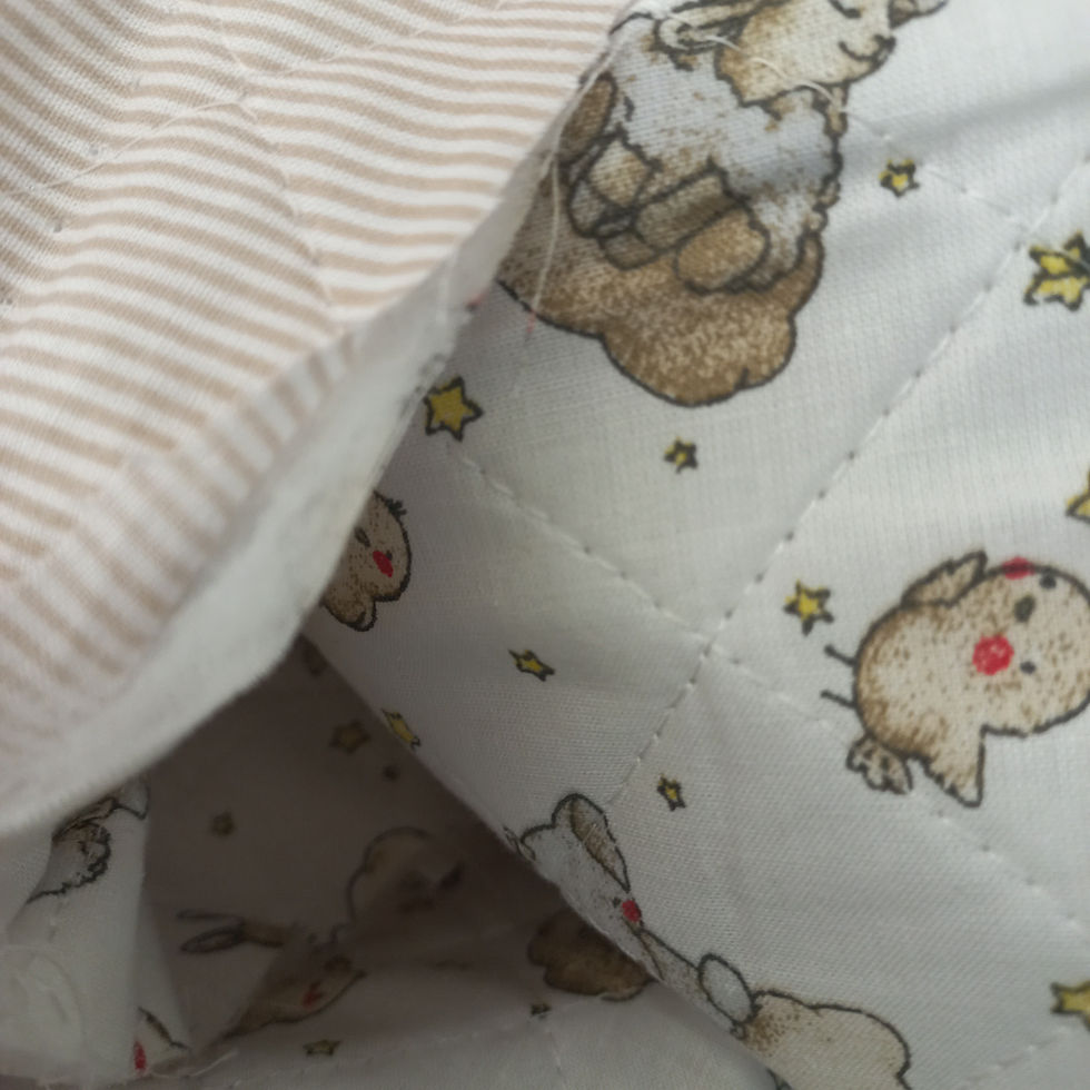 Miniatura: Acolchado estampado doble cara