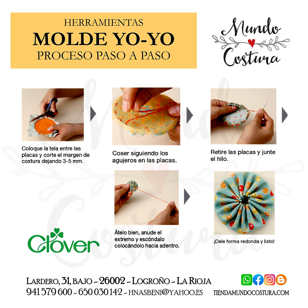 Miniatura: Molde para hacer yo-yo - Círculo