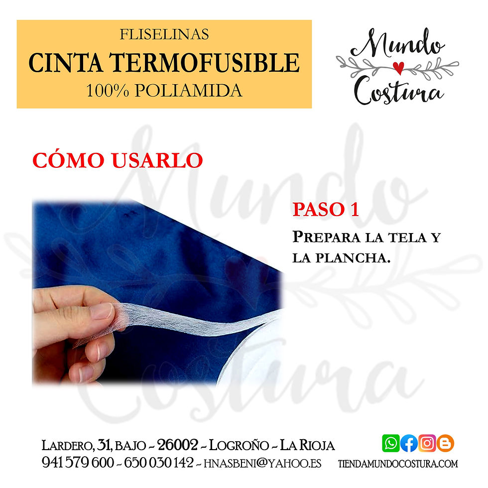 Miniatura: Cinta termofusible HT3 - 10cm