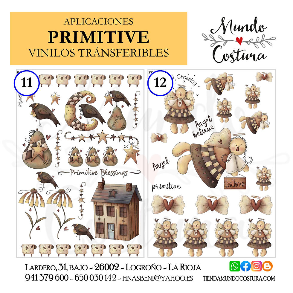 Miniatura: Vinilo transferible PRIMITIVE