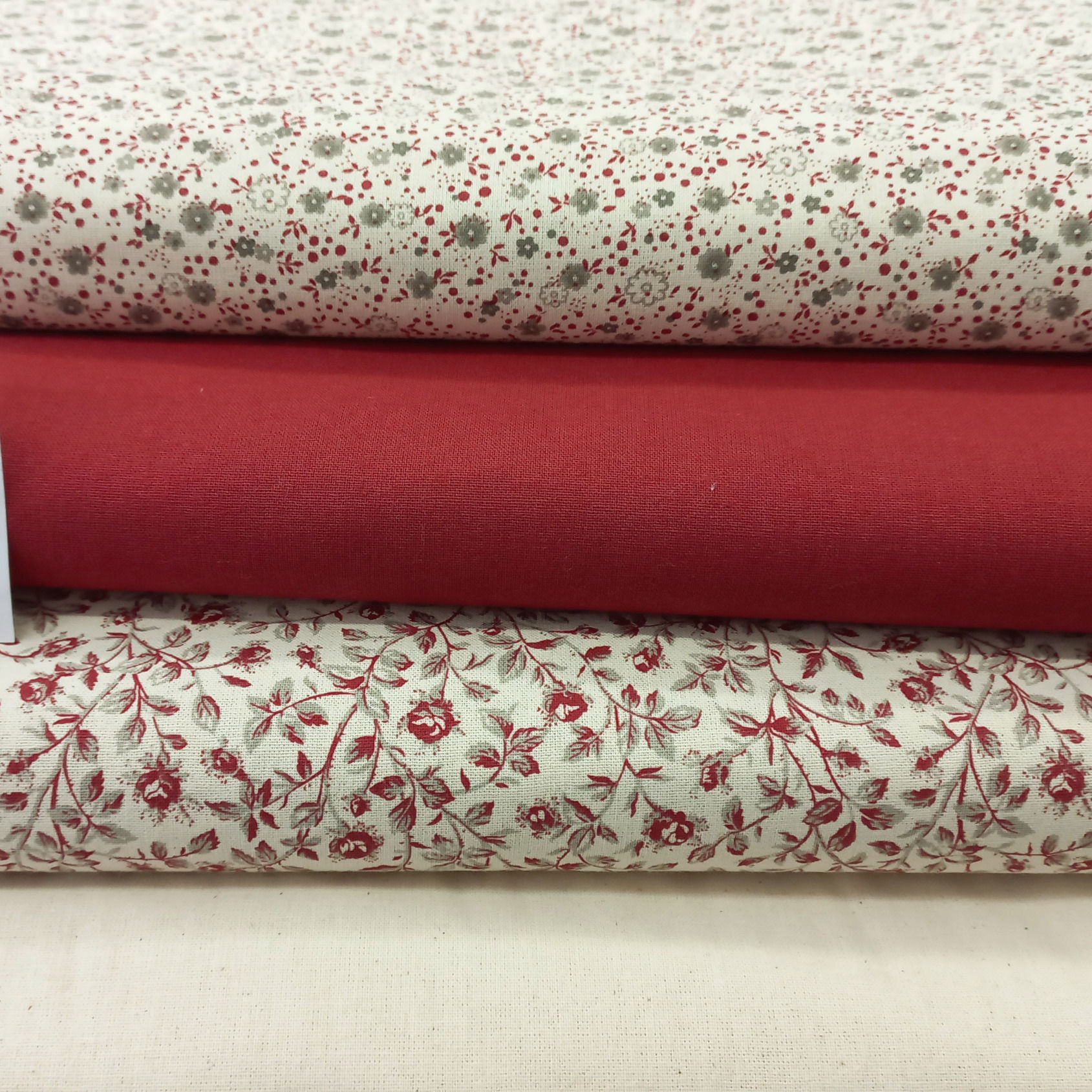 Rustic cotton estampados y lisos