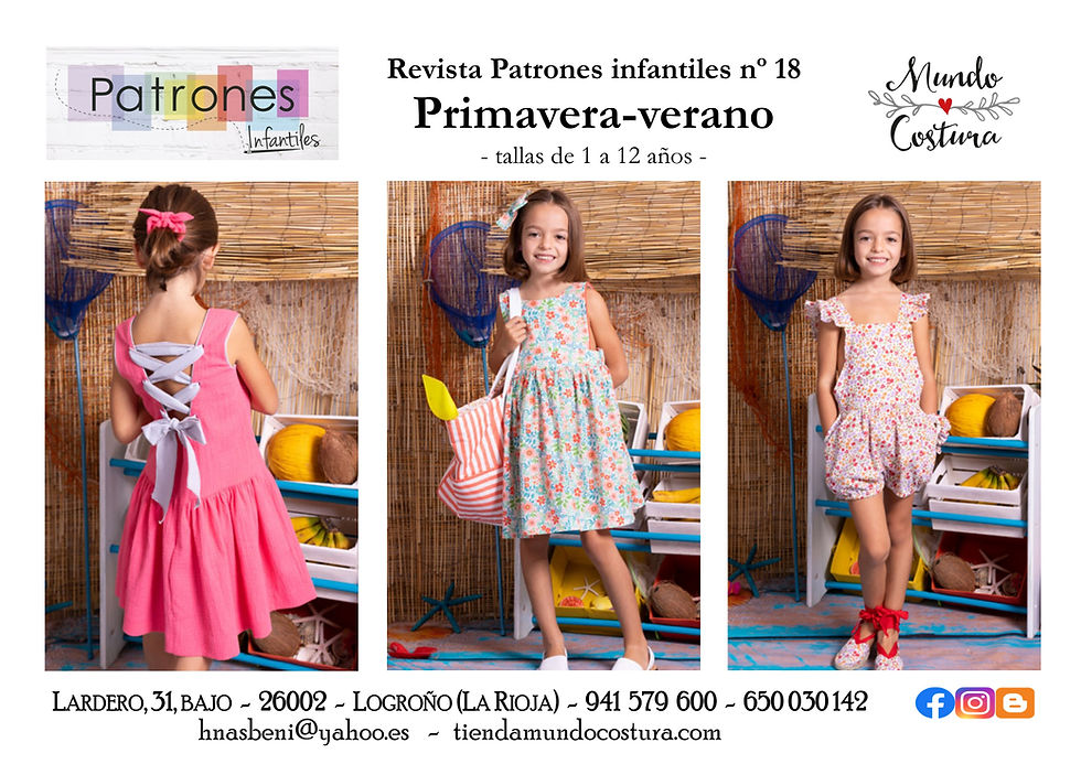 Miniatura: Revista "Patrones Infantiles nº 18"