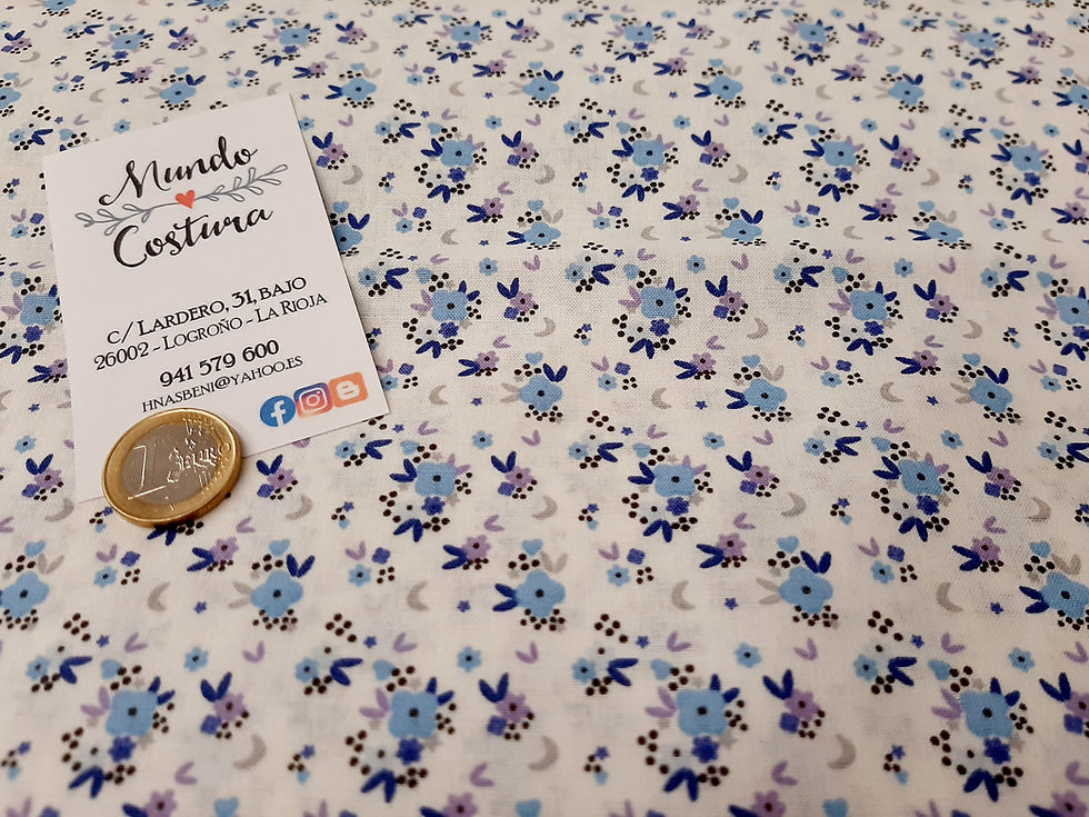 Miniatura: Popelines estampados "Unicornios" y "Flores"