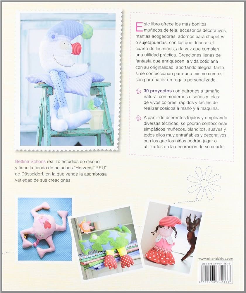 Miniatura: Libro "Muñecos de tela para los más pequeños"