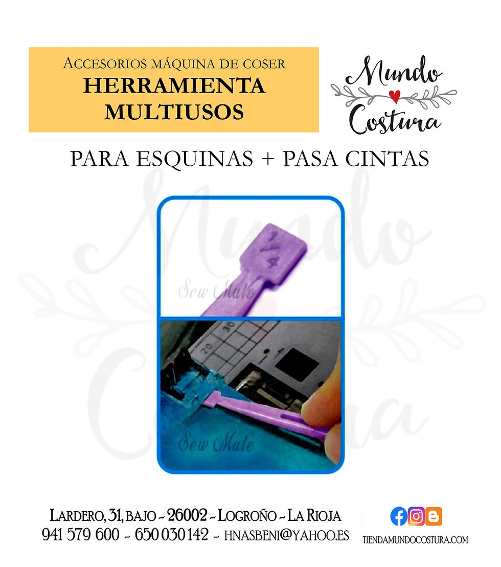 Miniatura: Herramienta multiusos para esquinas y pasar cintas