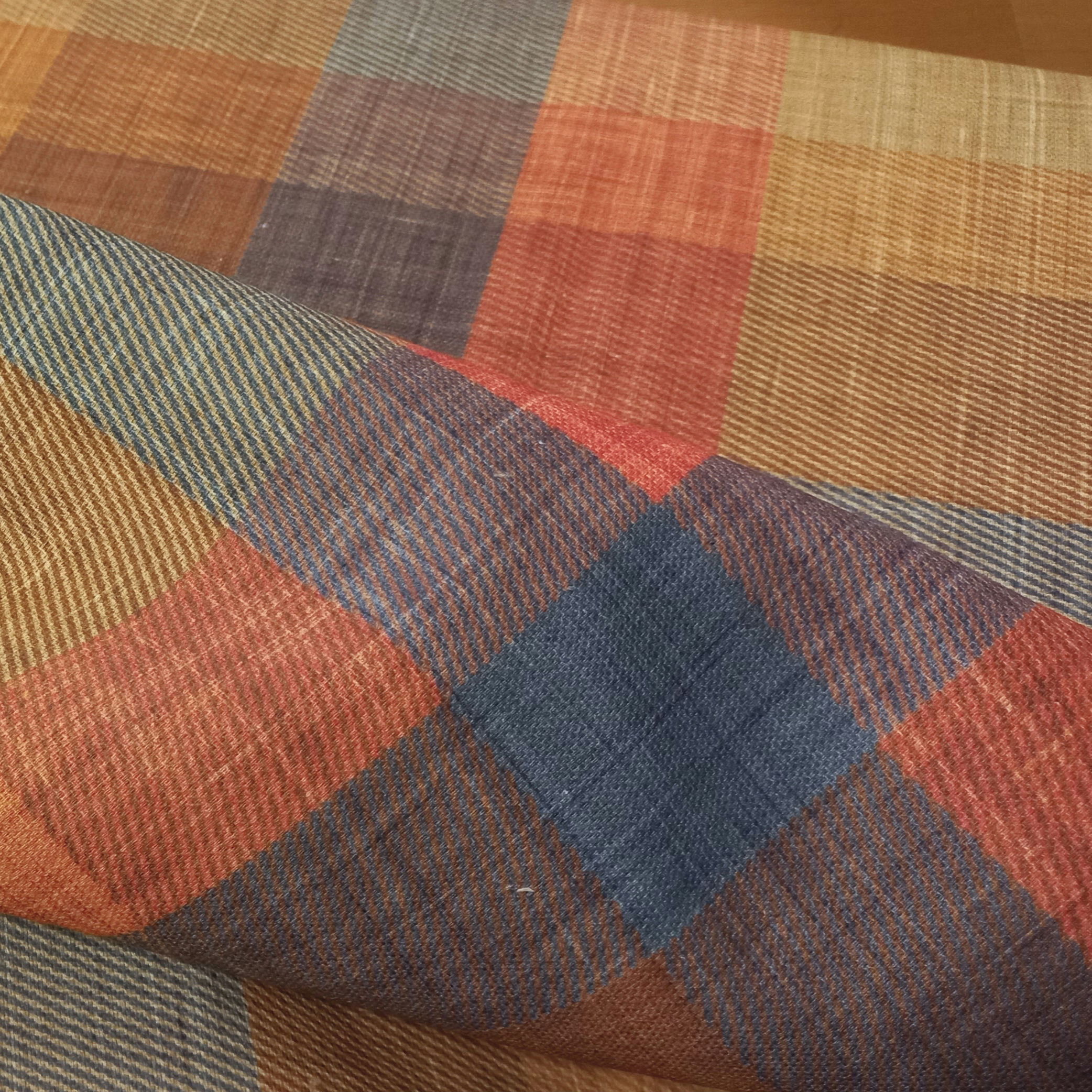 Loneta reciclada - Sunshine squares