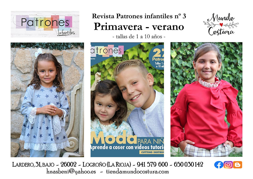 Miniatura: Revista "Patrones Infantiles nº 3" - agotada