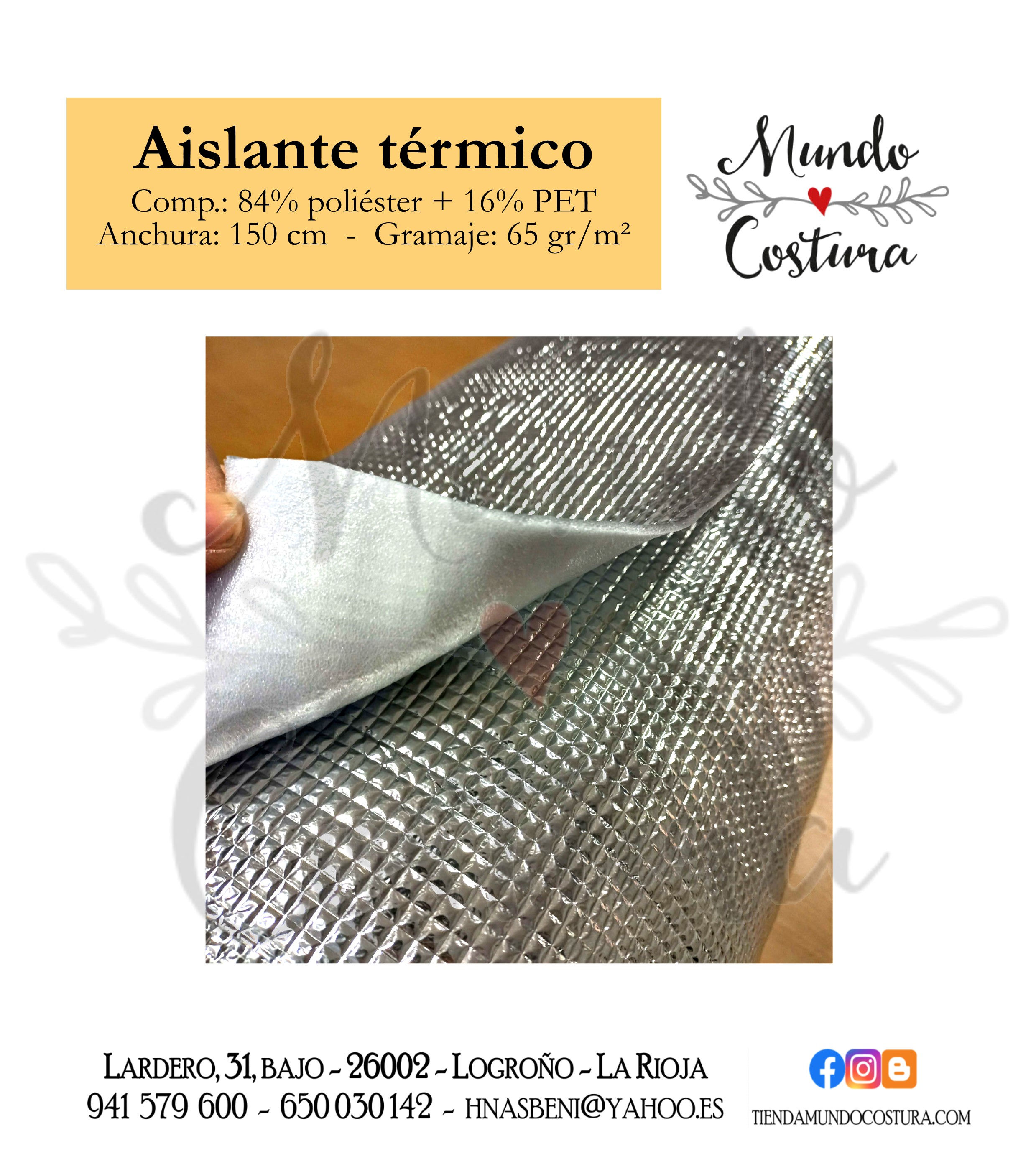 Aislante térmico ligero