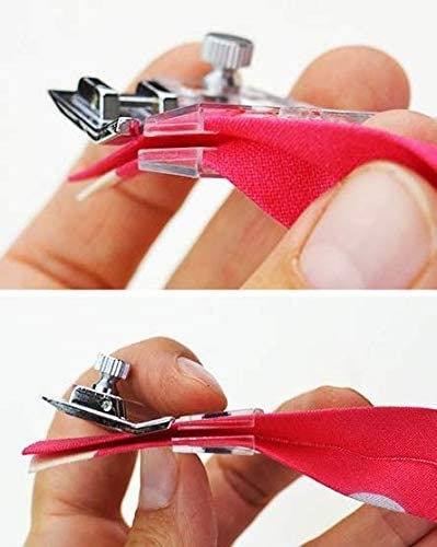 Miniatura: Prensatelas para bies, vivos y dobladillos