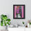 Thumbnail: Framed Poster of Unfinished Business - Purple Orchid Art Print