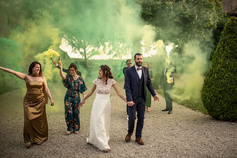 Le mariage entre les vignes de Leslie et Vincent