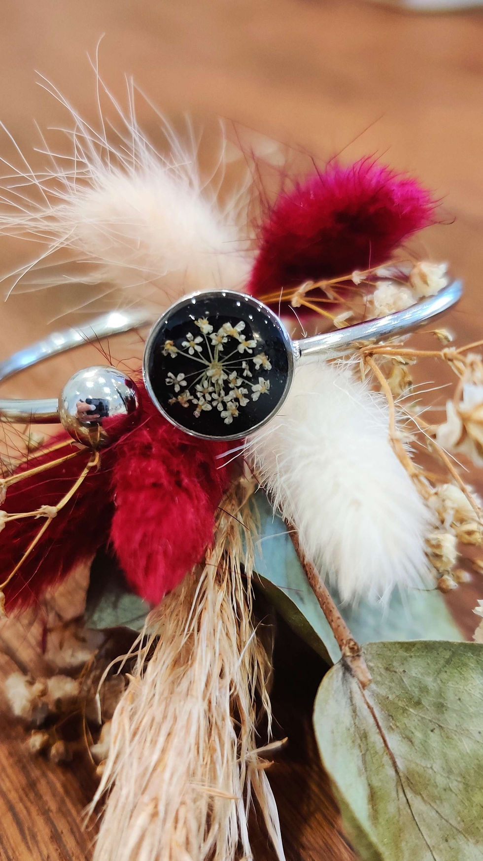 Miniature : Bracelet jonc dentelle de la Reine Anne 