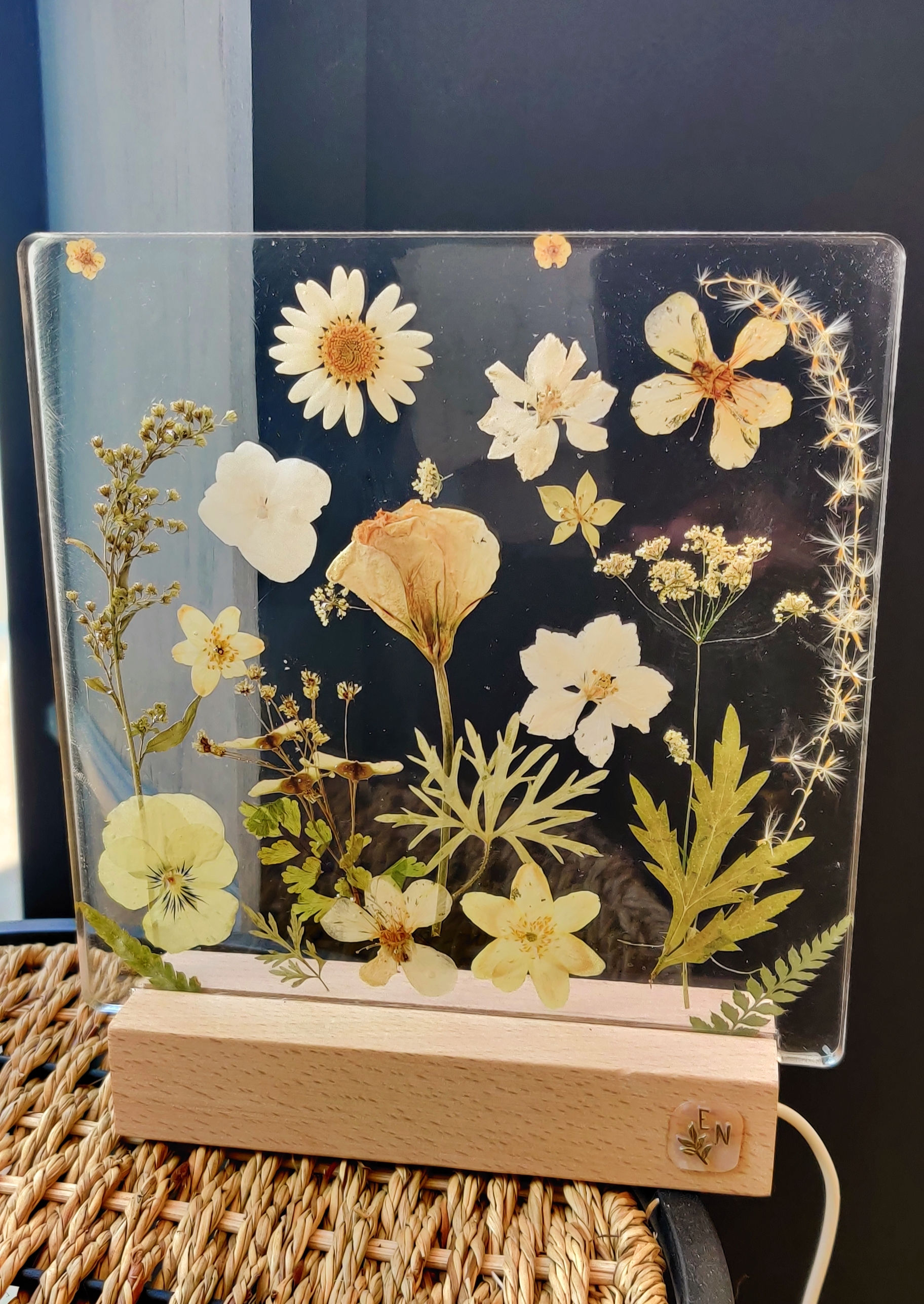 Lampe florale