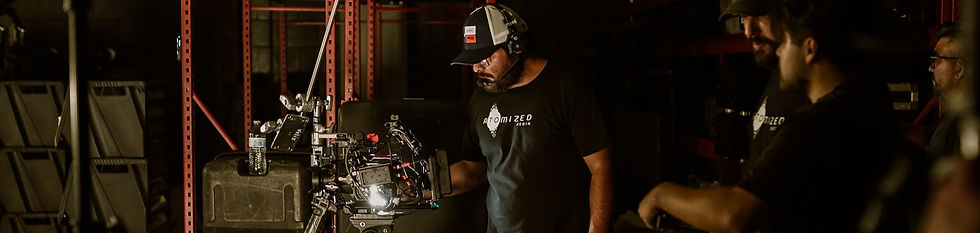 marco rabadan on set of cauterized music video set.