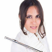 woman with flute