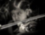 boy playing violin