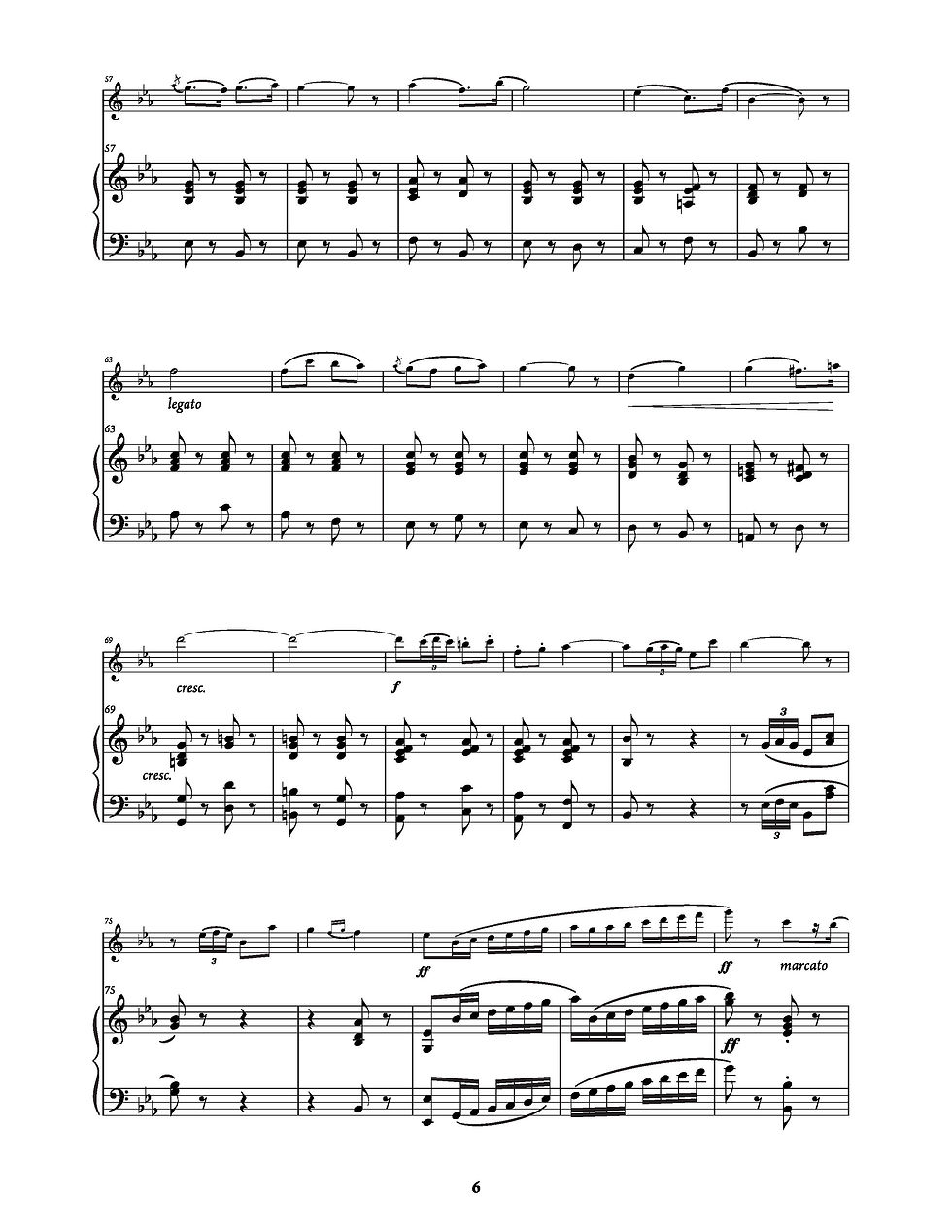 Thumbnail: Carmen Prelude for Flute & Piano by Bizet (Digital Download)