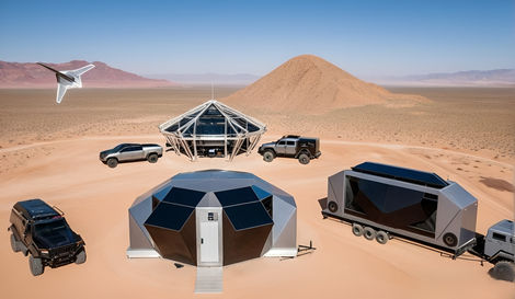 Armored BLAST RESISTANT folding buildings for Special Projects