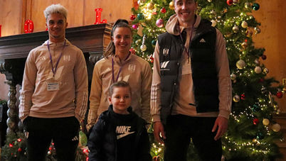 Fulham FC Stars Bring Festive Cheer to Children with Brain Injury
