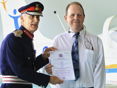 Volunteers Flying High with King’s Award