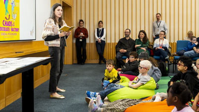 Children’s Author Supports Sensory Reading Workshop 